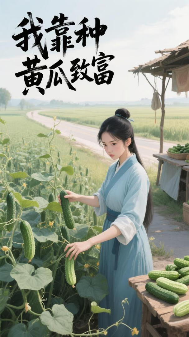 我靠种黄瓜致富