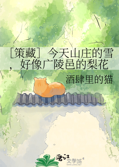 ［策藏］今天山庄的雪，好像广陵邑的梨花