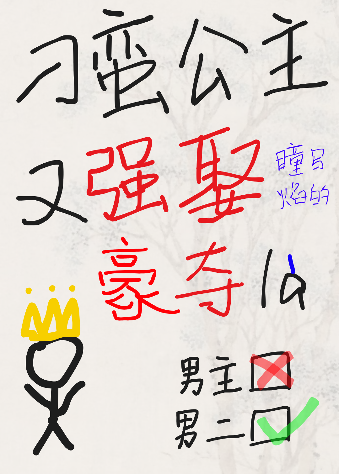 强取豪夺男主后，和男二HE了